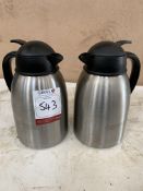 2no. Stainless Steel Hot Drink Dispensers