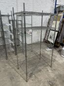 4-tier Wire Racking, 900 x 450 x 1820mm