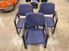 Lot of (3) Office Side Chairs