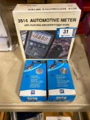 Lot of (1) 3514 Automotive Meter and (2) TIF Capacitor Tester