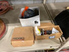 Ridgid Plug, Motor, Plumbing Valve, etc.