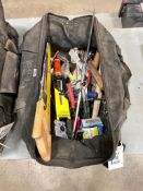 Lot of Asst. Hand Tools including Hammer, Saw, Snips, Vise Grips, Clamps, etc.