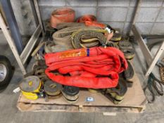 Pallet of Asst. Slings and Straps