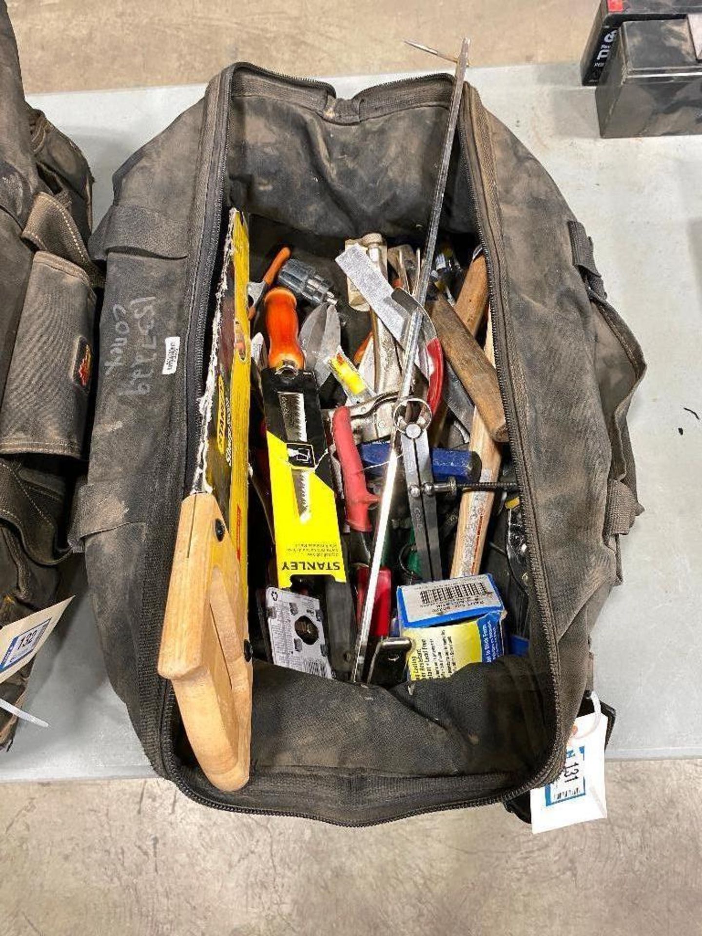Lot of Asst. Hand Tools including Hammer, Saw, Snips, Vise Grips, Clamps, etc. - Image 2 of 6