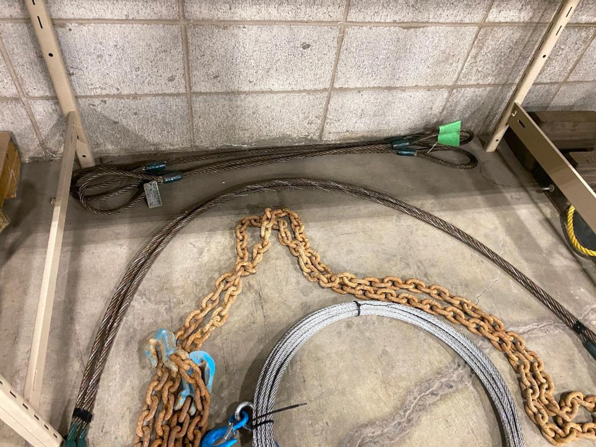 Lot of Asst. Cable, Chains, Cable Slings, etc. - Image 4 of 6