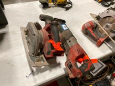 Lot of Milwaukee Cordless Reciprocating Saw, Cordless Circular Saw (For Parts Only)