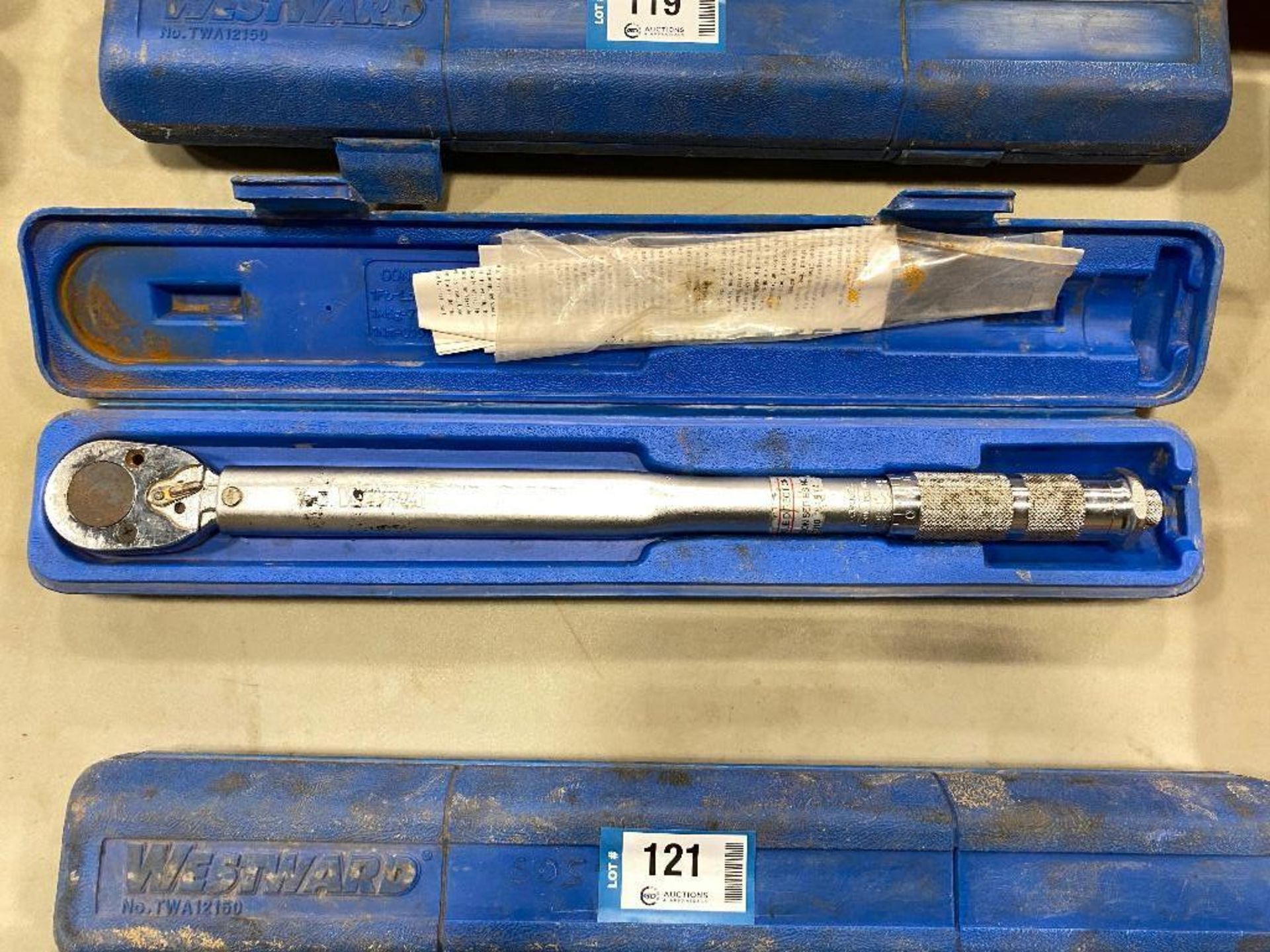 Westward 1/2" 150ft.-lb. Torque Wrench