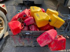 Lot of assorted Jerry Cans
