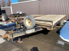2012 Charger by Double A Trailers 20' T/A Flat Deck, 14,000 lbs. VIN# 2DAHC6271CT013182