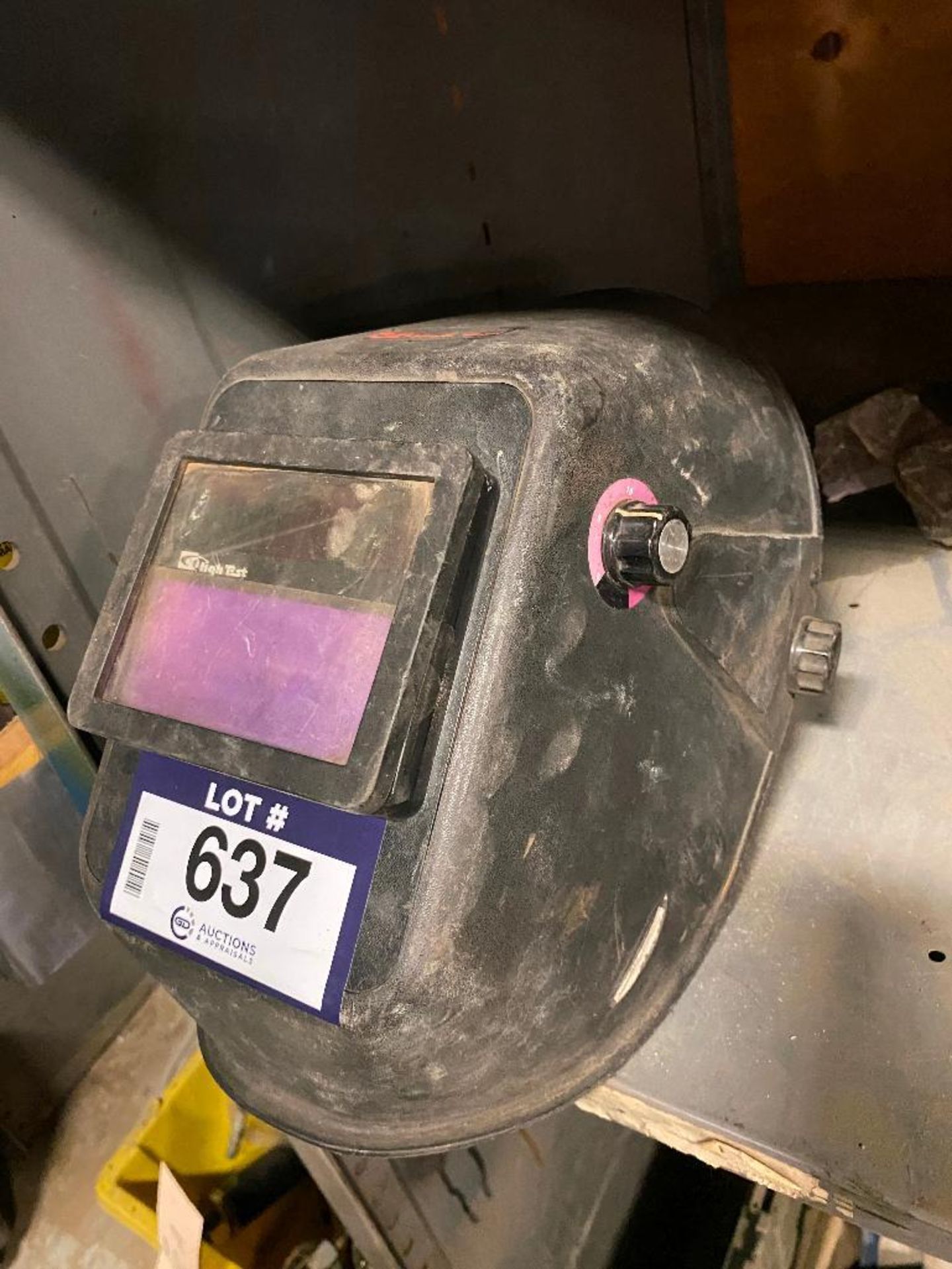 Lot of (1) Asst. Welding Helmet