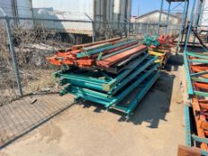 Lot of Assorted Pallet Racking Frames and Beams