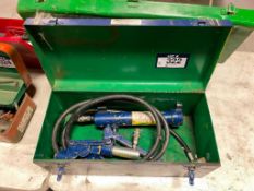 Greenlee 1725 Hydraulic Foot Pump w/ Pipe Bender