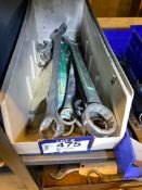 Lot of Asst. SAE Wrenches, 1/4"-1-5/16"