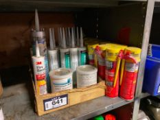 Lot of Asst. Caulking , Spray Foam, etc.