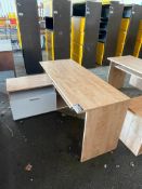 60" X 24" X 30" L-Shaped Workstation