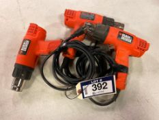 Lot of (3) Asst. Heat Guns