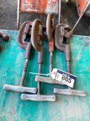 Lot of (5) Asst. Ridgid Pipe Cutters