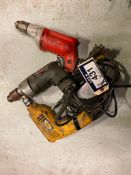 Lot of (3) Asst. Electric Drills