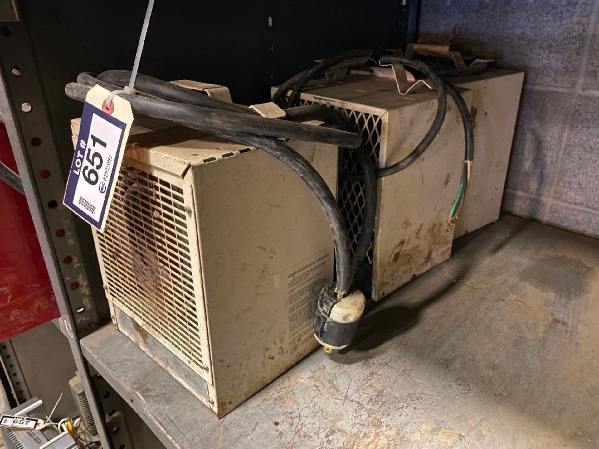 Lot of (3) Construction Heaters