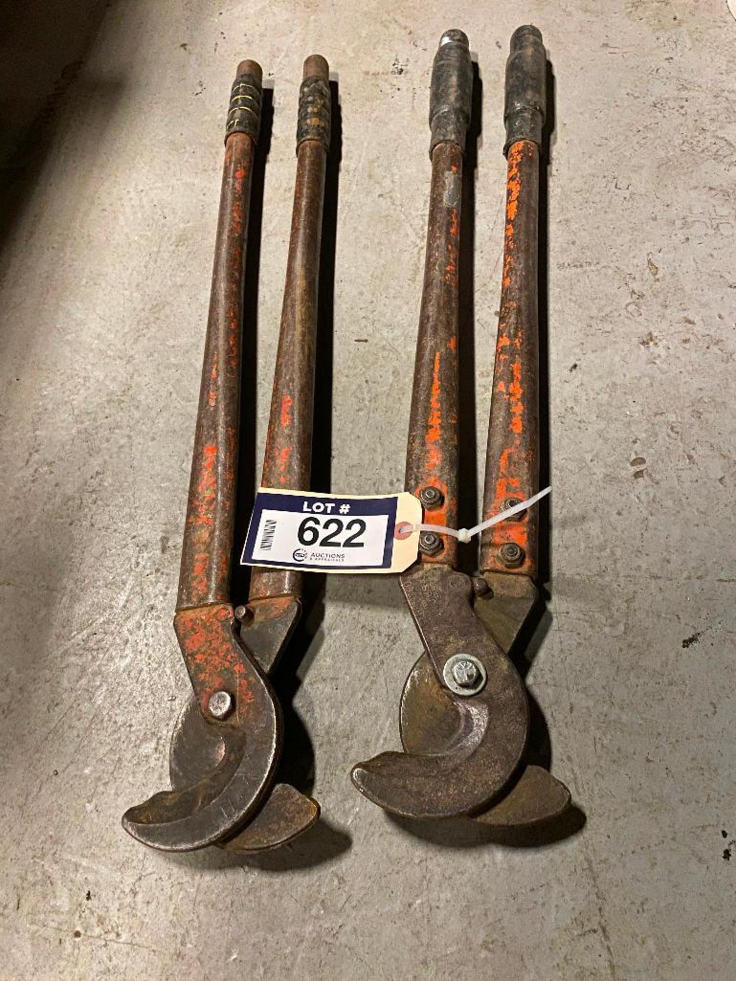 Lot of (2) 36" Cable Cutters