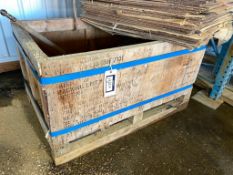 Lot of Wooden Crate w/ Asst. Traction Gravel