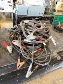 Lot of (6) Sets of Asst. Booster Cables