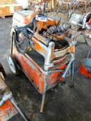 Ridgid 535 Threader w/ Pipe Cutter, Reamer, Die Heads, Foot Pedal, etc.