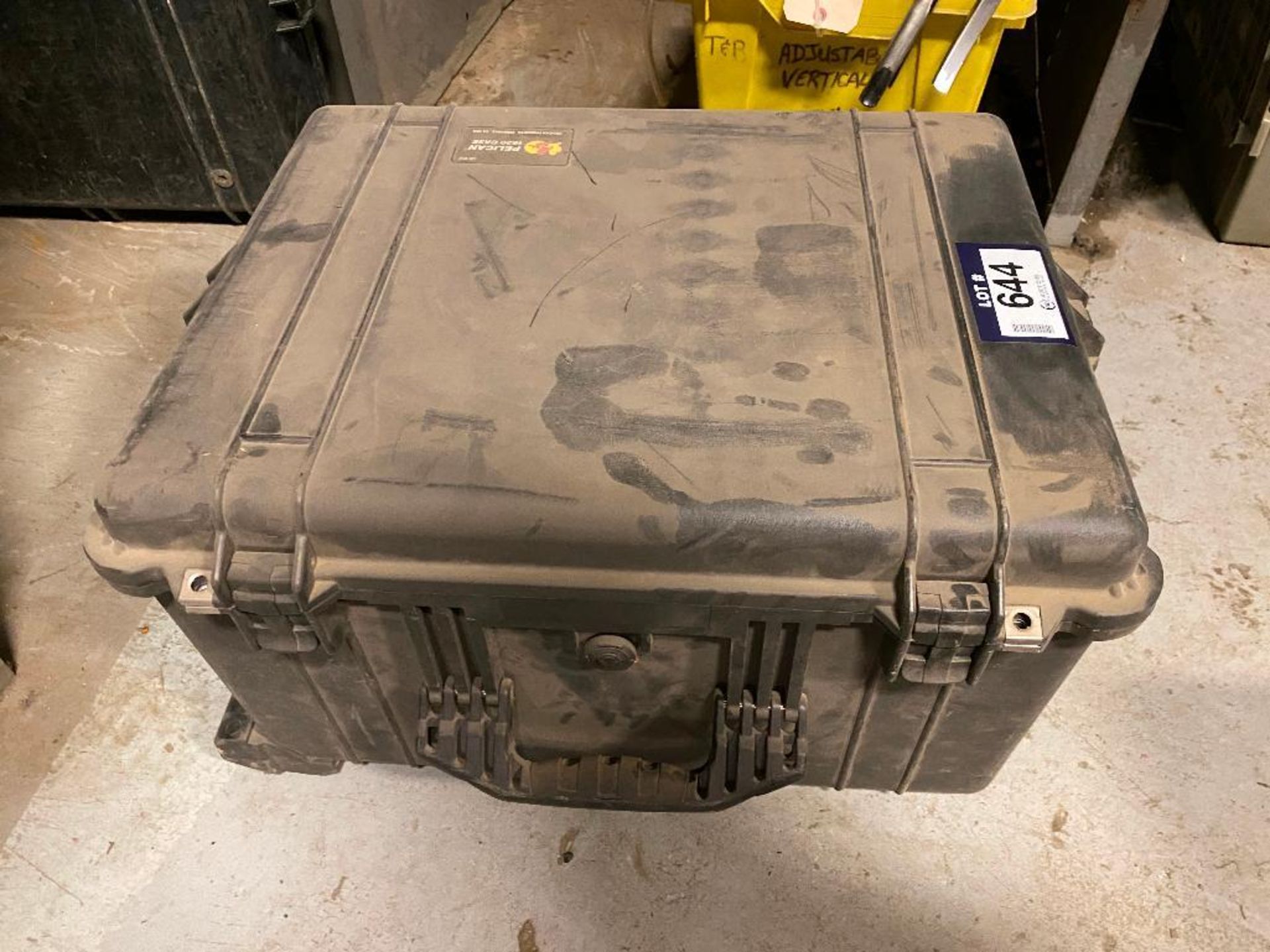 Lot of (1) Pelican 1620 Case and (1) Metal Tool Box