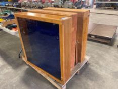 Lot of (3) Asst. Wall Display Cases