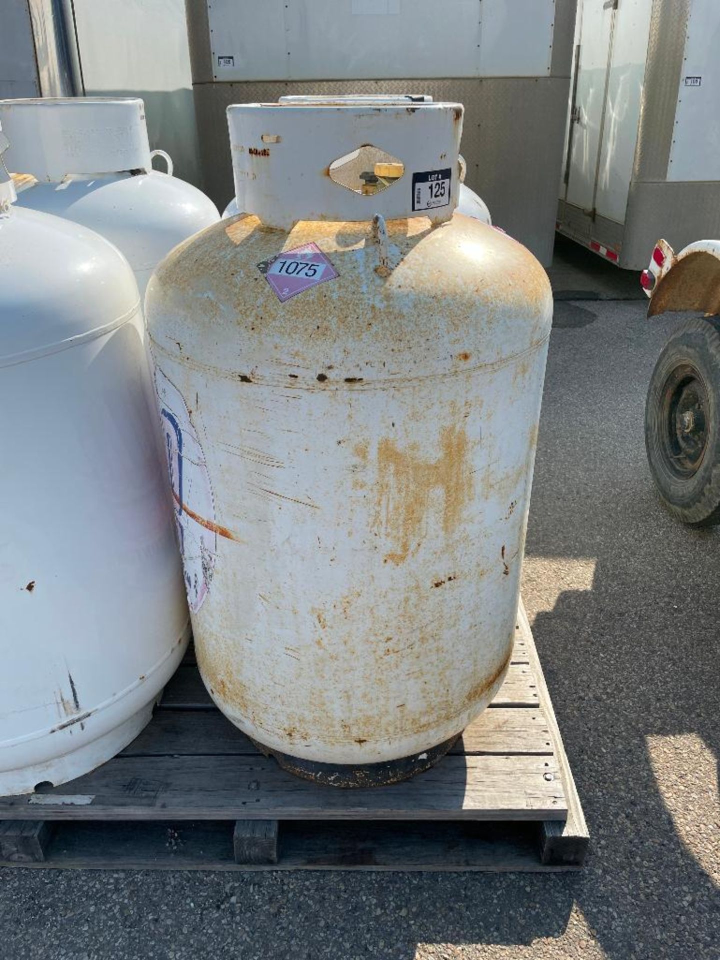 420 lbs. Propane Tank