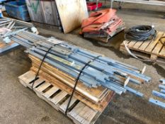 Pallet of 2-Sections of Parts Shelving