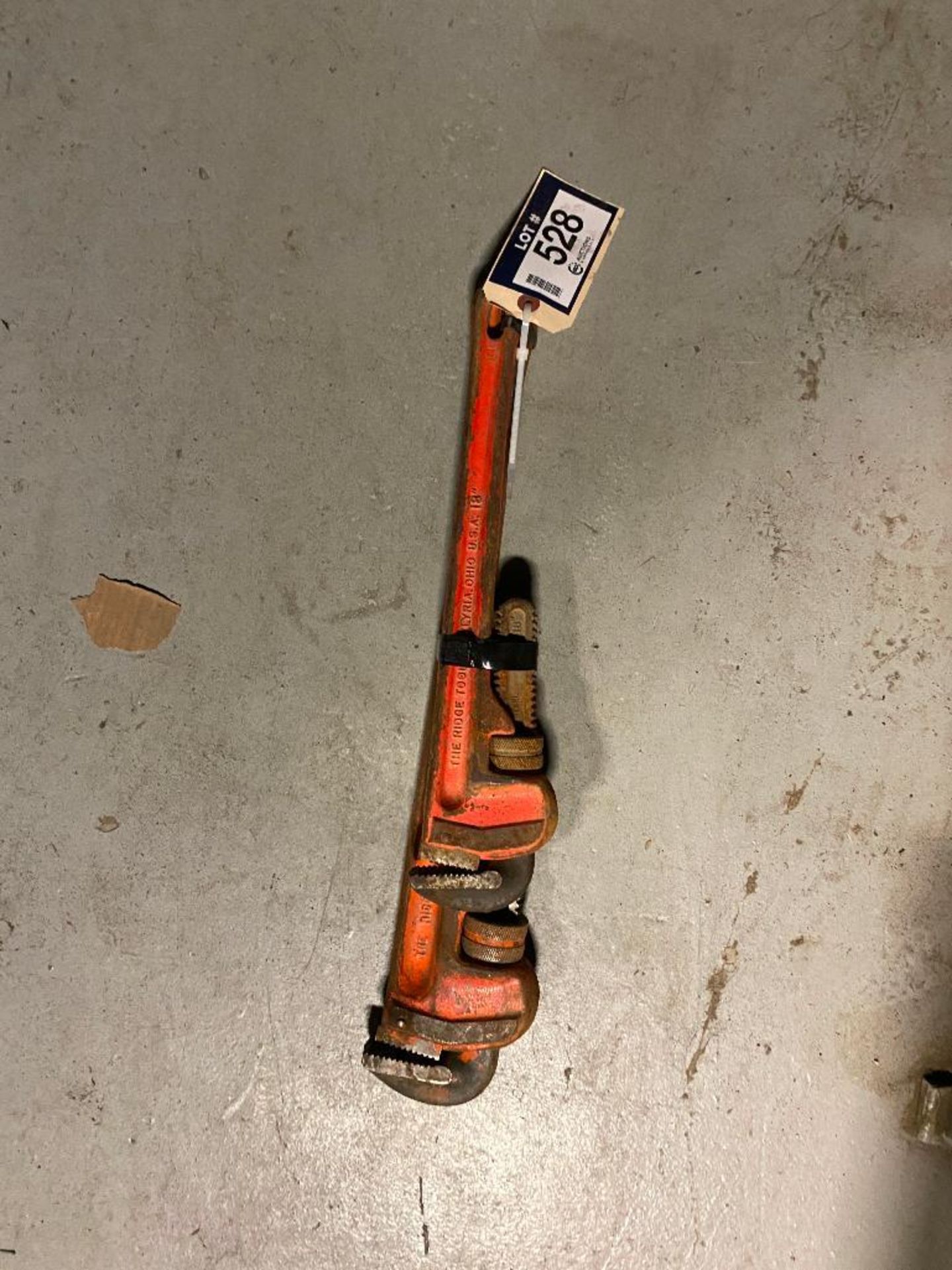 Lot of (1) 24" Pipe Wrench and (1) 18" Pipe Wrench - Image 3 of 3