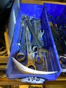 Lot of Asst. SAE Wrenches 3/8"-1-1/4"