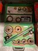 Greenlee 7238SB 1/2"-2" Knockout Punch Set