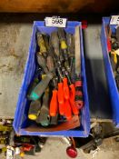 Lot of Asst. Screw Drivers, Files, etc.