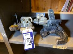 Lot of (3) Asst. Pintle Hitches