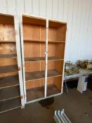 48" X 24" X 90" Wooden Shop Shelf