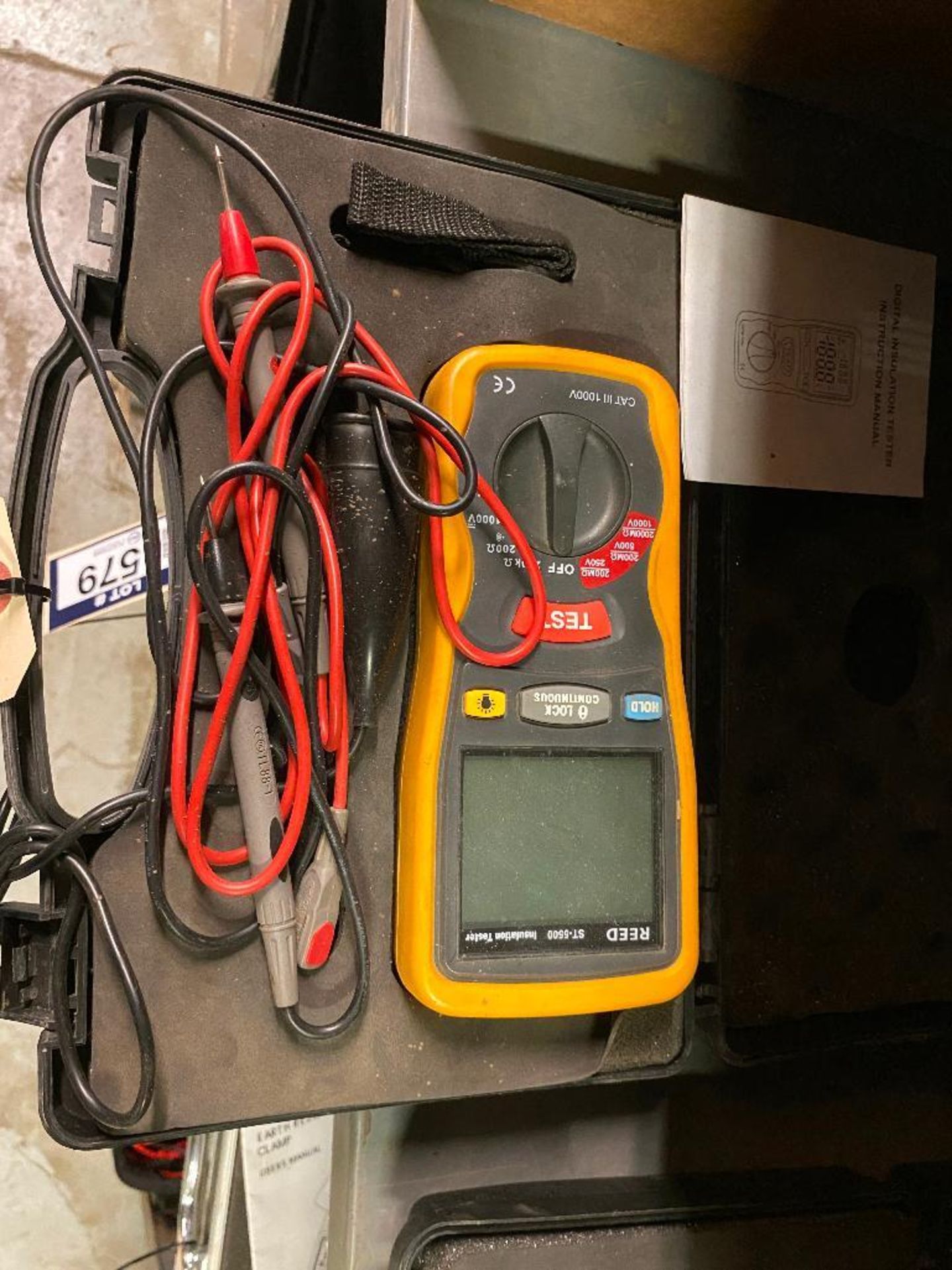 Reed ST-5500 Insulation Tester - Image 2 of 2