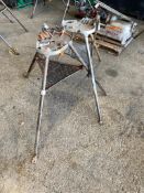 Lot of (2) Ridgid 450 Tri-Stands