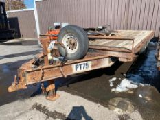 2007 Charger by Double A Trailers 20' T/A Flat Deck, 14,000 lbs. VIN# 2DAHC62717T007299