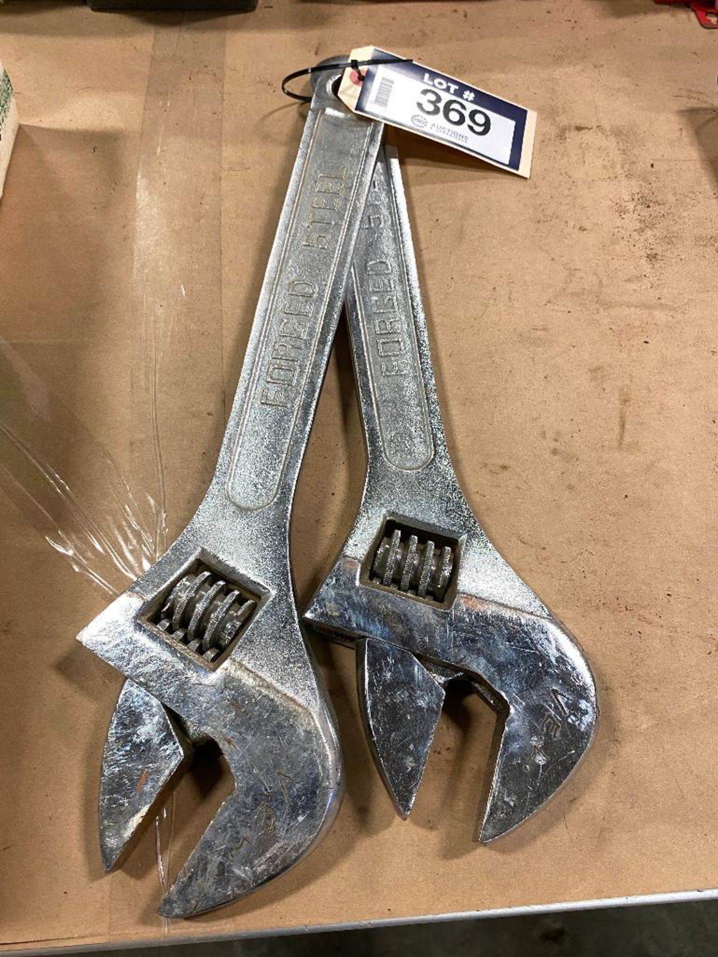 Lot of (2) 18" Crescent Wrenches
