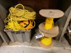 Lot of Asst. Polypropylene Rope