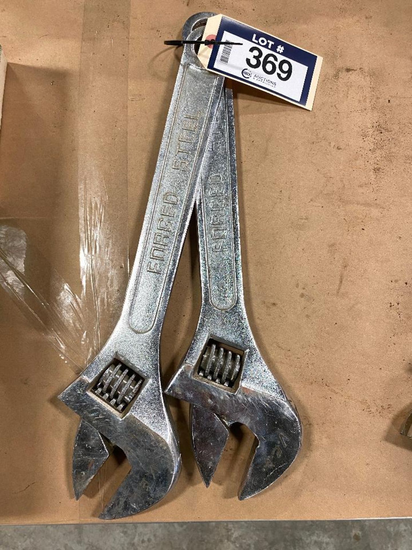 Lot of (2) 18" Crescent Wrenches - Image 2 of 2