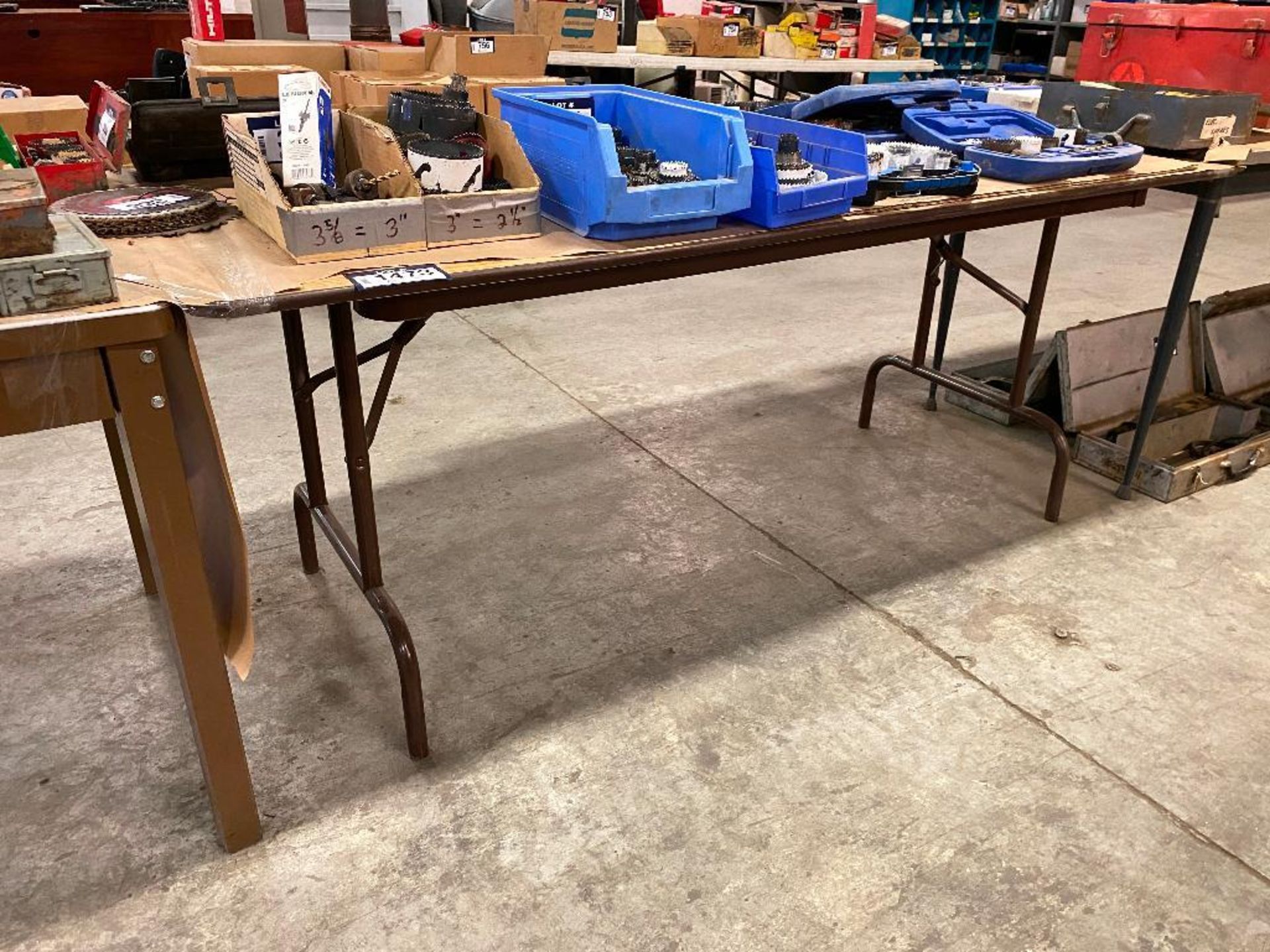72" X 30" X 29" Wooden Folding Table
