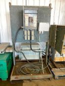 Mobile Electrical Setup including Transformer, Square D Panel, Wiring, Outlets, Breakers, etc.