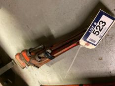 Lot of (1) 24" Pipe Wrench, (1) 18" Pipe Wrench and (1) 14" Pipe Wrench