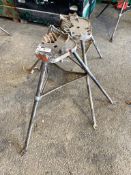 Lot of (2) Ridgid 450 Tri-Stands