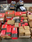 Pallet of Asst. Hilti 4" Firestop Sleeves, Hilti Fasteners, Hilti Cable Supports, etc.