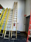 36' Featherlite Fiberglass Extension Ladder