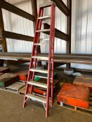 8' Louisville Fiberglass Step Ladder